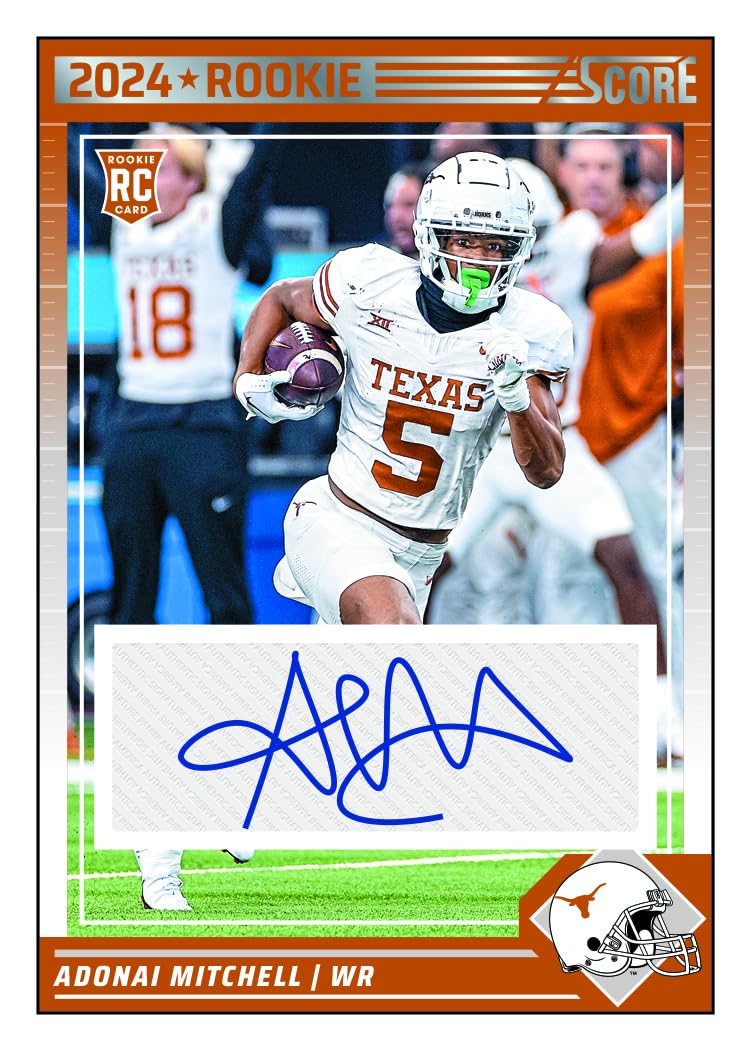 2024 Panini Score Football NFL Trading Card HOBBY Box (4 Autographs)