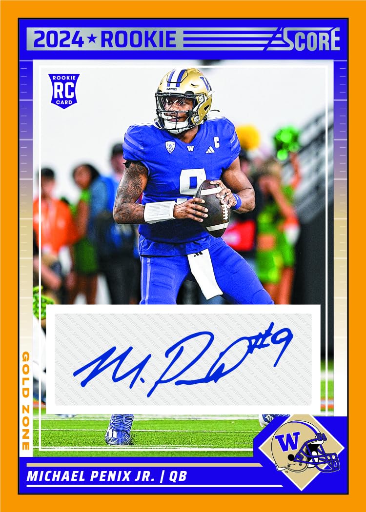 2024 Panini Score Football NFL Trading Card HOBBY Box (4 Autographs)